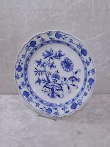 Antike Teichert Design Servierplatte Kuchenplatte Zwiebelmuster Vintage 30,5 cm - Bild 1 von 4