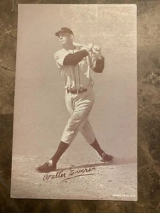 RARE VINTAGE 1947-66 Exhibits CARD Walter Evans - Picture 1 of 2