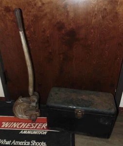 Vintage Whitney Tool No 16 Bench Punch W 29 Punches/Dies Sheetmetal Metalworking - Picture 1 of 17