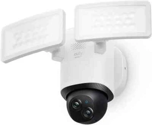 eufy Security Floodlight Camera E340 Dual Cameras Outdoor 3K 360° 2000 Lumens - Picture 1 of 7