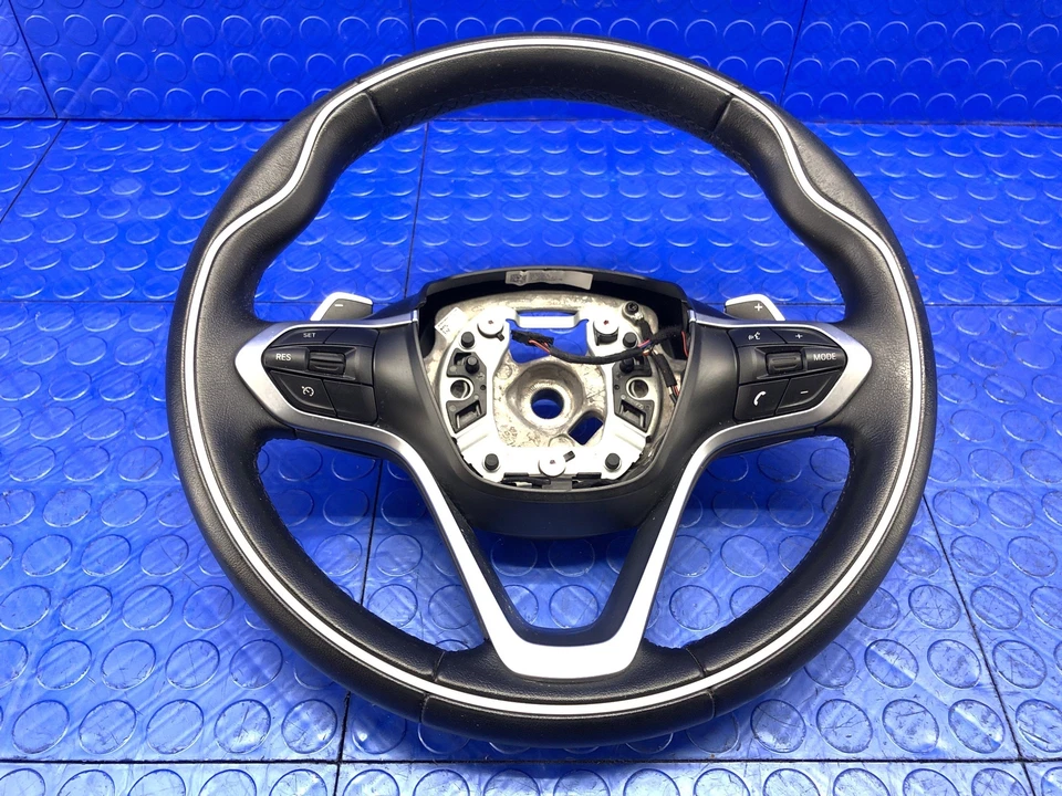 Volante de couro preto BMW I8 OEM 2014-2020 COM CÂMBIO DE MARCHAS - Imagem 1 de 4