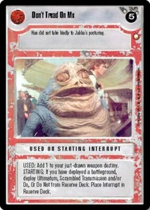 Star Wars CCG Special Edition Don't Tread On Me - Picture 1 of 1