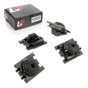 4x FRONT WING TRIM FASTENING CLIPS FOR CITROEN C4 - Picture 1 of 5