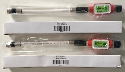 DIRECTV Band Stop Filter BSFR1-01 Single-Line for DECA System (2x) - New In Box - Image 1 of 4