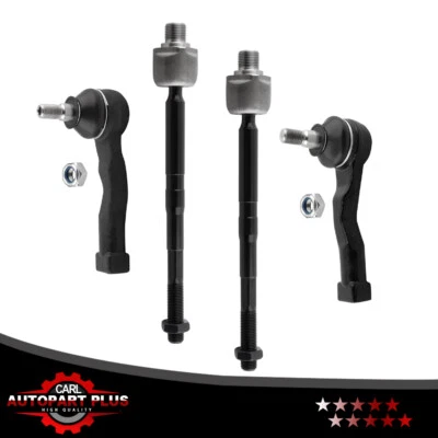 Extremos de barra de amarre exterior interior delantero para Kia Sedona 2002 2003 2004 2005 ES3618 ES3621 Foto 1 de 4