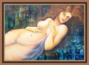 Original painting Oil canvas REALISM CONTEMPORARY modern ART BY Pronkin 2020 - Picture 1 of 12