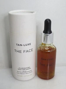 TAN-LUXE THE FACE ILLUMINATING SELF-TAN DROPS LIGHT / MEDIUM 1.01 OZ - Picture 1 of 2