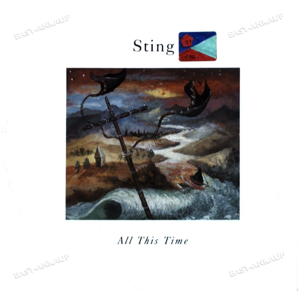 Sting - All This Time 7" (VG/VG) .* - Image 1 of 1