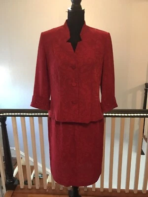 Miss Dorby шикарный 2 ПК юбка костюм Sz. 10 шт./ Индейцы... Деталь из бисера MMIW - Изображение 1 из 4