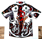ROCK-A-BILLY Kickin Shirt...  Size Mens SMALL.. ROCK-N-ROLL in Style! (A)