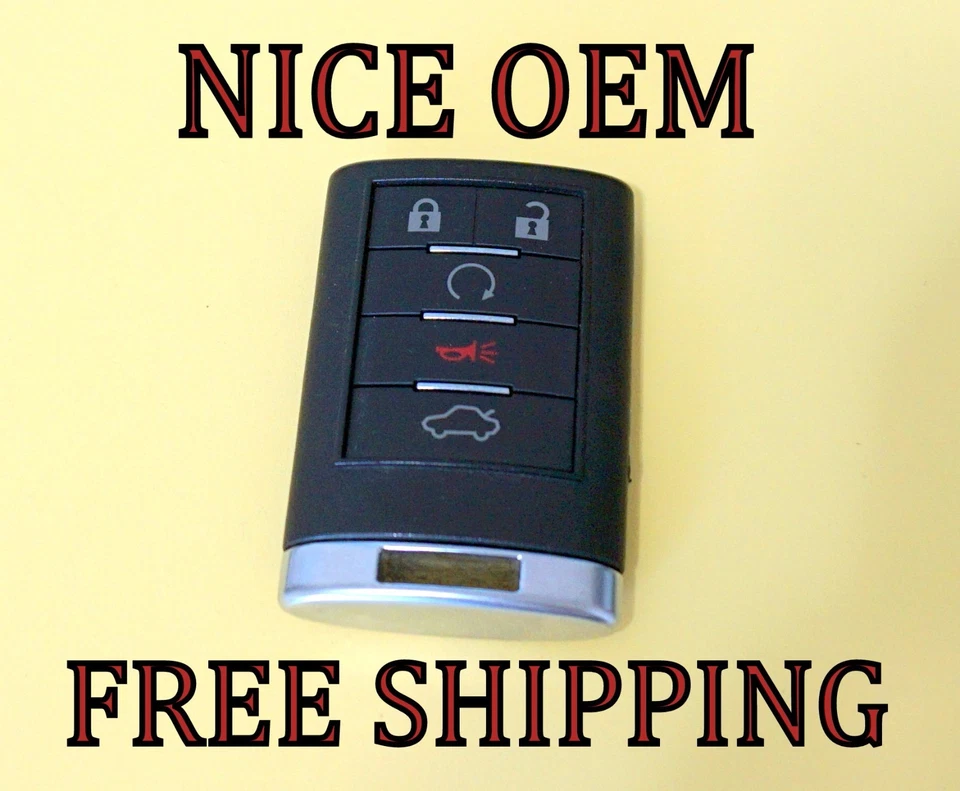 OEM 08 09 10 11 CADILLAC CTS DTS KEYLESS REMOTE FOB TRANSMITTER OUC6000066 #1 - Image 1 of 1