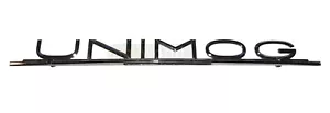 UNIMOG Schriftzug Typenbezeichnung Motorhaube Chrom U403 U406 U416 U421 - Bild 1 von 4