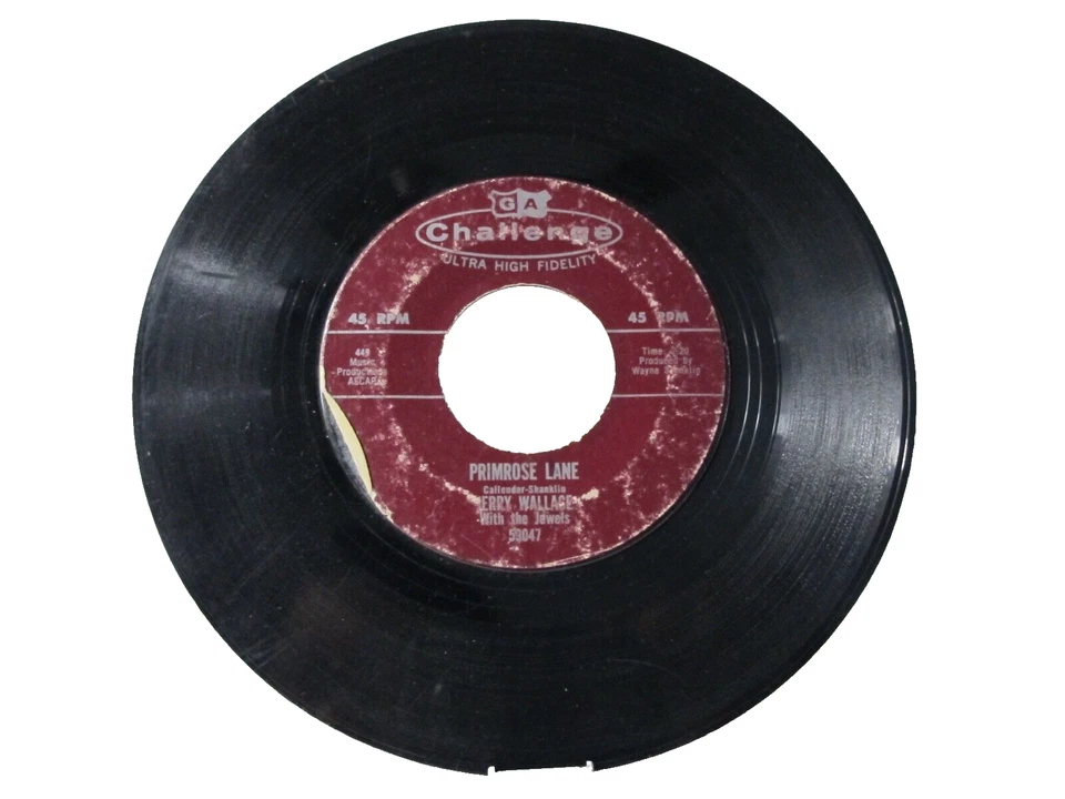 45 RECORD - JERRY WALLACE - PRIMROSE LANE - Image 1 of 1