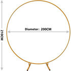 2m Wedding Arch Hoop Circle Backdrop Flower Display Round Stand Frame Background