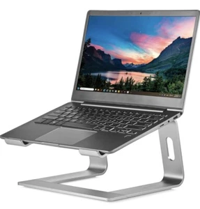 HOME OFFICE Laptop Stand, Ergonomic Aluminum Ventilated Laptop Stand for Desk - Picture 1 of 6