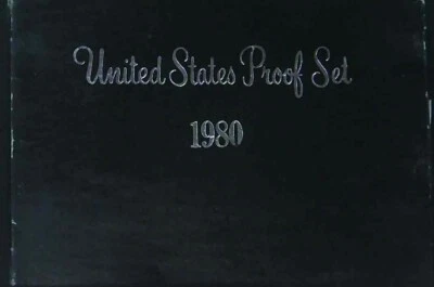 1980-S US Proof Mint Set 6 Coins CLAD 18wtu2101 - Image 1 of 4