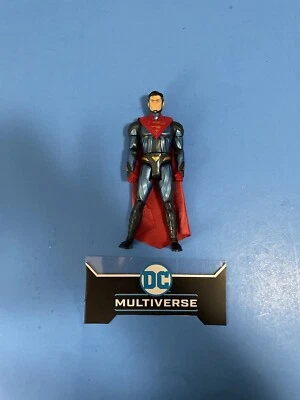 FIGURA DE ACCIÓN SUELTA MATTEL DC COLLECTION INJUSTICE 2 SUPERMAN PLATINUM 2017. Foto 1 de 4