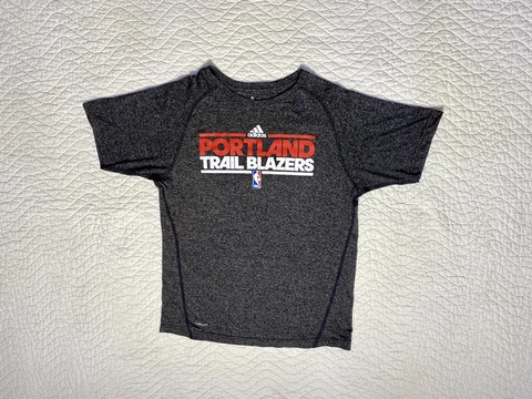 Retro Style NBA Adidas Portland Trail Blazers Training Top Youth Large #RipCity Cover