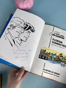 SIGNIERT Denayer / Duchateau : Les casseurs 8 : Florida Connection EO Lombard 1983 - Bild 1 von 10