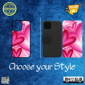 Funda para iPhone Pink Hearts #2024 #Art #iPhone 15 #0110 - Imagen 1 de 7