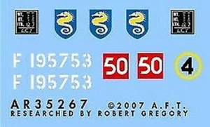 Archer Fine Transfers 35267 1/35 27th Armored Brigade Humber Scout Car Markings - Picture 1 of 1