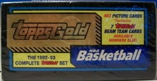 1992-1993 92-93 Topps Gold  Basketball Cards, Pick 'um, Fill Set