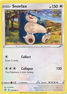 Snorlax 141/192 Rare Rebel Clash Pokemon TCG - Picture 1 of 1