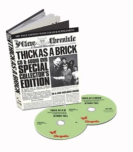 Jethro Tull: "Thick as a Brick" (NM) CD+DVD+100pg.Book+Box 5.1 [steven wilson QY - Picture 1 of 3