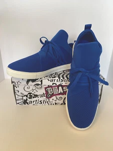 Brash Women's Cobalt Blue Lace-Up Fashion Sneaker Size 12 NIB NWT - Picture 1 of 12