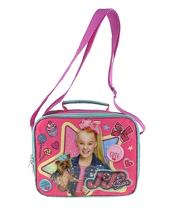 JoJo Siwa Insulated Lunch Bag with Shoulder Strap, Pink - Picture 1 of 3