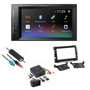 2013-2018 Ram 1500 Pioneer Double DIN Bluetooth Car Stereo Upgrade | 241ex - Picture 1 of 17