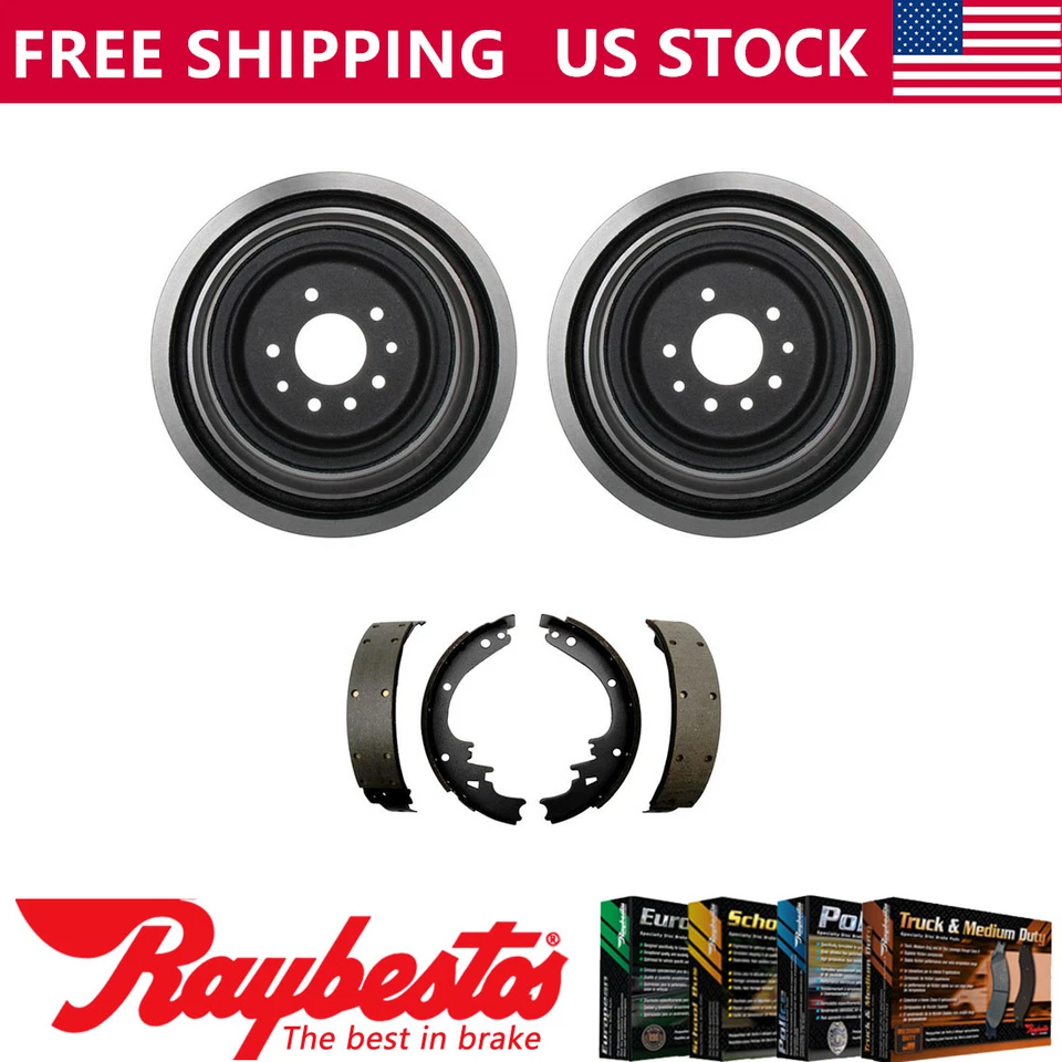 Kit trasero tambores de freno y zapatas de freno para Chevrolet Biscayne 1971-1972 - Raybestos Foto 1 de 4