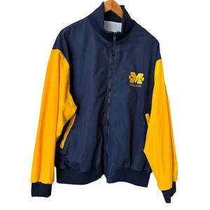 Vintage Boathouse Custom Mills College Nylon Men’s XL Bomber Jacket USA Oakland - Picture 1 of 15