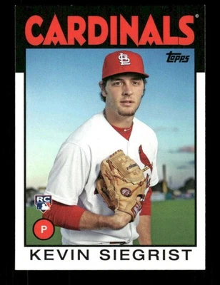 2014 Topps Cardinals 121 Kevin Siegrist BXCP51 - Image 1 of 2