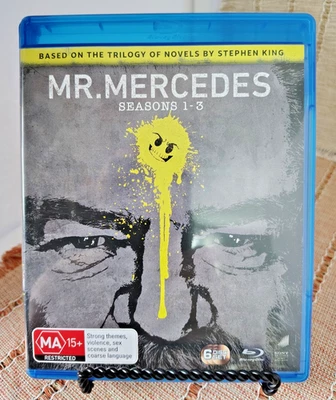 Mr Mercedes Seasons 1 2 3 Complete Series 1-3 Blu-Ray Region Free 6 Discs RARE - Image 1 of 4