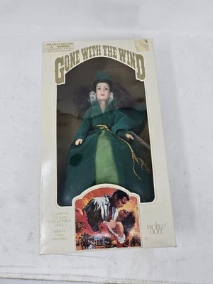 Muñeca Lo que el viento se llevó Scarlett O'Hara World 1989 edición limitada vintage Foto 1 de 4