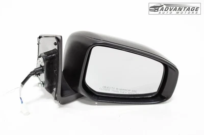 2014-2024 MITSUBISHI MIRAGE FRONT RIGHT EXTERIOR REAR VIEW MIRROR BLACK X37 OEM - Image 1 of 4