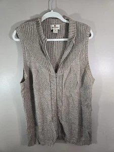 Woolrich Damenweste hellbraun Zweig meliert, Größe 2XL, 13622 Lagenlook - Bild 1 von 6