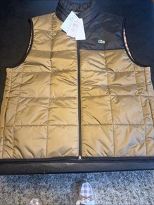 Lacoste Puffers Men’s vest Size L - Picture 1 of 2