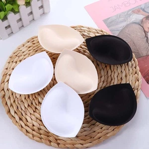 Inserts Cups Inserts Chest Thicken Chest Pads Women Chest Cups Sponge Bra Pads - Picture 1 of 15