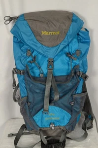 Marmot Ultra Kompressor Alpinist Backpack Blue Hiking Pack Nylon Outdoor - Picture 1 of 3