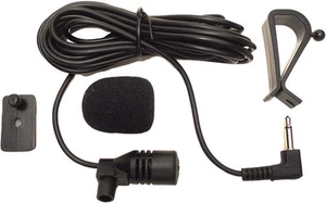 3.5mm Microphone Assembly Mic for Car Vehicle Head Unit Bluetooth Black - Picture 1 of 6