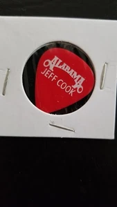ALABAMA / JEFF COOK - VINTAGE 1990s TOUR CONCERT GUITAR PICK - Picture 1 of 2