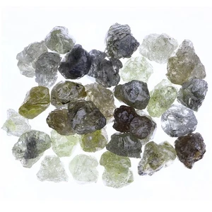 Diamante rugoso natural suelto de 2,50 a 3,50 mm mezcla de colores 6,61 quilates - Imagen 1 de 1