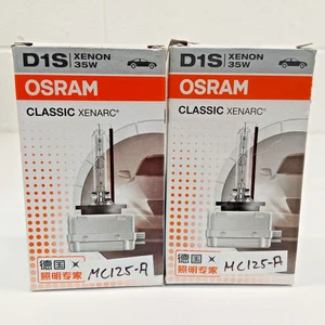Like New! 2X D1S Osram CLASSIC HID Xenon Headlight Bulbs 66140CLC 7-Digit Trust - Picture 1 of 8