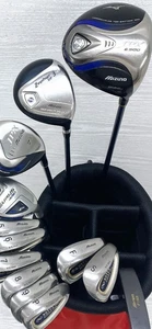 Mizuno Club Set 1W 3W 7W 4H 5-9i Pw Fw Sw PT 13pc RH Graphite Regular Men Golf - Picture 1 of 9