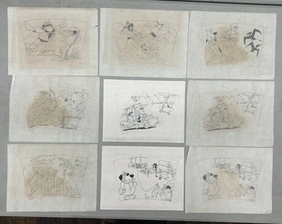 Arte Original De Colección PEPSI SERIE COLECCIONISTA 1977 VIDRIO HANNA BARBERA Producción Foto 1 de 4