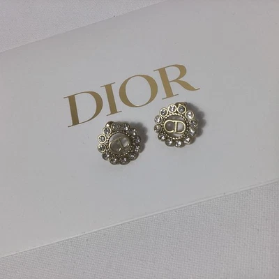 Authentic Dior Gold Earrings Retro - Image 1 of 2