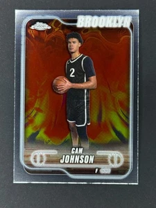 2024-25 Topps Chrome Basketball #159 Cam Johnson - Picture 1 of 3
