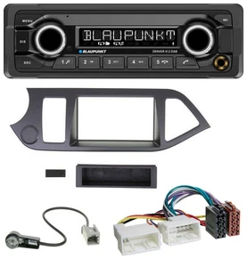 Blaupunkt Bluetooth DAB MP3 USB Autoradio für Kia Picanto ab 2011 ohne Start-Sto - Bild 1 von 10